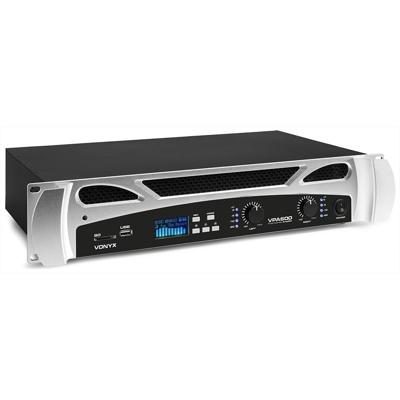 Vonyx VPA600 PA versterker 2x 300W met USB, BT & MP3-speler Vonyx VPA600 PA versterker 2x 300W met USB, BT & MP3-speler