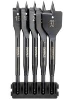 DeWalt Accessoires Houder + Extreme IMPACT speedboren | 5 stuks | 16 mm, 18 mm, 20 mm, 25 mm, 32 mm - DT70834-QZ - thumbnail