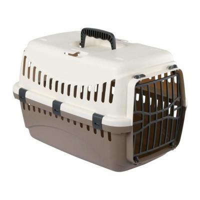 KERBL Expedition hondentransportbox - 48x32x32cm - Crème en taupe