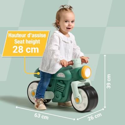 Falk Loopmotor Vintage Groen 1+