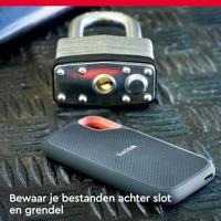 SanDisk Extreme® Portable 4 TB Externe SSD harde schijf (2,5 inch) USB-A 3.2 Gen 2 Zwart, Oranje SDSSDE61-4T00-G25 - thumbnail