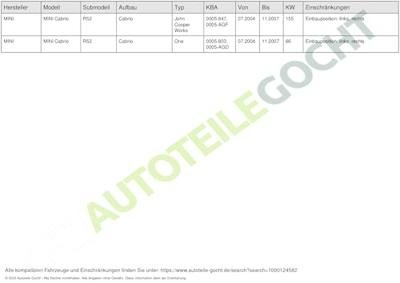 Mistlamp links 195700012