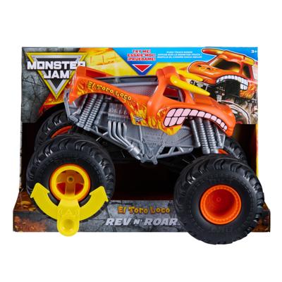 Monster Jam El Toro Loco Rev 'N Roar monstertruck - 1:15