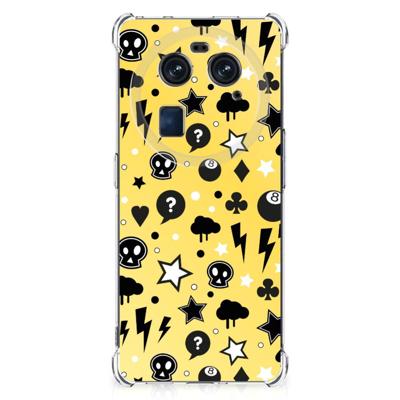 Extreme Case OPPO Find X6 Punk Geel Extreme Case OPPO Find X6 Punk Geel