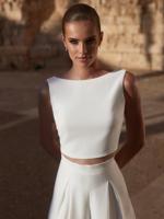 Bianco evento E470 Top | Maat: S - thumbnail