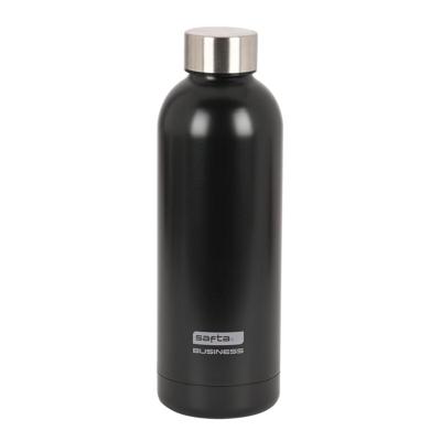Roestvrijstalen Fles Safta Black 500 ml Zwart