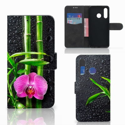 Huawei P30 Lite (2020) Hoesje Orchidee Huawei P30 Lite (2020) Hoesje Orchidee