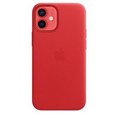 Apple Leather MagSafe Case iPhone 12 Mini Red