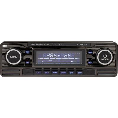 Autoradio met DAB+ - USB - Bluetooth® technologie 4x75Watt - Retro look Zwart chrome (RMD120DAB-BT-B)