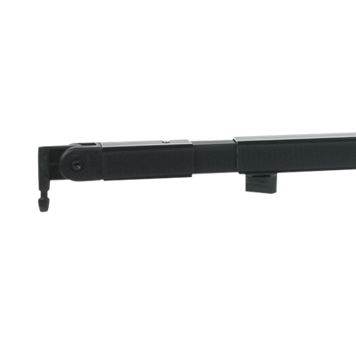 Wentex Pipe and drape ligger 180-300cm zwart