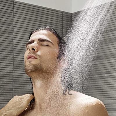Doucheset HansGrohe Pulsify Select S 3 Jets Relaxation EcoSmart Met Glijstang 65 cm Mat Wit