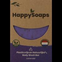 HappySoaps Lavendel Body Bar 100gr - thumbnail
