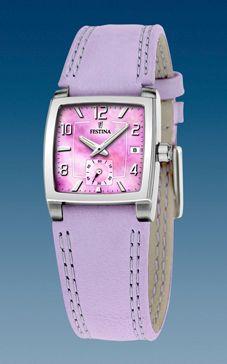 Horlogeband Festina F16181-K Leder Violet Horlogeband Festina F16181-K Leder Violet