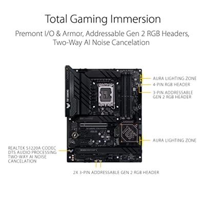 Moederbord Intel Asus TUF GAMING Z790-PLUS D4