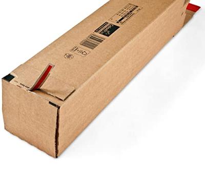 Colompac rechthoekige verzendkoker, ft 705 x 108 x 108 mm, bruin