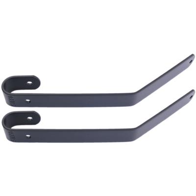 Steco Stuurbeugelset comfort extra lang - mat zwart