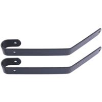 Steco Stuurbeugelset comfort extra lang - mat zwart - thumbnail