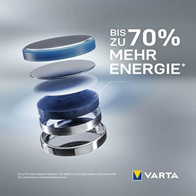 Varta CR2032 knoopcel batterij - 5 stuks - thumbnail