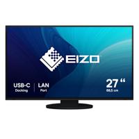 EIZO FlexScan EV2795-BK Monitor, 68,5 cm (27 inch), HDMI, USB 3.1 Hub, USB 3.1 Type C, RJ-45 LAN, DisplayPort, 5 ms reactietijd, resolutie 2560 x 1440, zwart - thumbnail