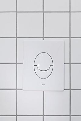 Grohe Skate Air bedieningspaneel glans wit voor Grohe Rapid SL