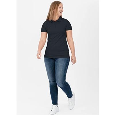 JAKO C6321 Polo Organic Stretch - Antraciet - XL