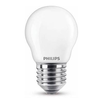 Philips LED 76347300 LED-lamp Energielabel F (A - G) E27 Kogel 4.3 W = 40 W Warmwit (Ø x h) 4.5 cm x 100 mm 1 stuk(s)