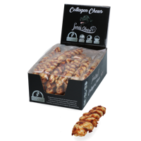 Luna's Choice Collagen Braid Salmon Small - thumbnail