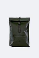 Rains  Rolltop Rucksack - Green - thumbnail