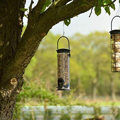 Esschert Design zaadsilo zwart - thumbnail