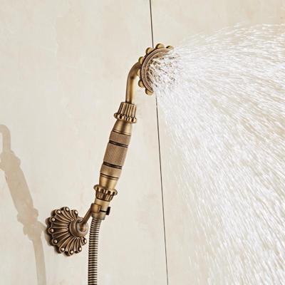Volledige koperen retro badkamer luxe warme en koude douche set