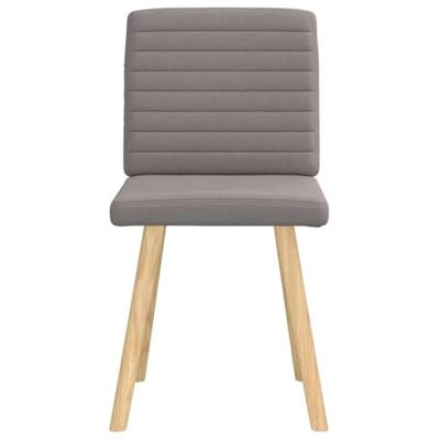 Eetkamerstoelen draaibaar 2 st stof taupe Eetkamerstoelen draaibaar 2 st stof taupe