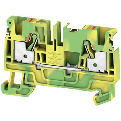 Weidmüller 2674800000 Aardklem 6.1 mm Steekaansluiting Groen-geel 50 stuk(s) Piece