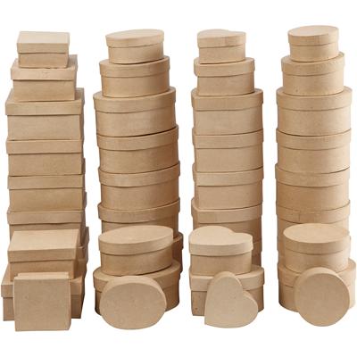 Creativ Company Dozen, h: 5-7,5 cm, d 10-18 cm, 72 stuk/ 1 doos - thumbnail