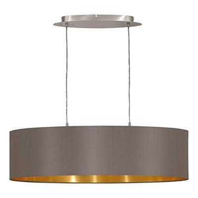 Eglo Landelijke hanglampMaserlo 78cm cappucino met goud - 31614