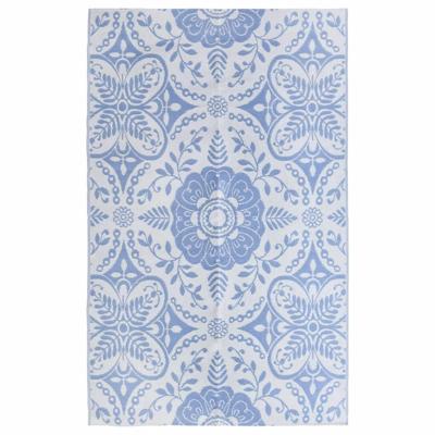 VidaXL Buitenkleed arakil 190x290 cm pp babyblauw