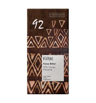 Pure chocolade delicaat 92% Panama - 80 gram