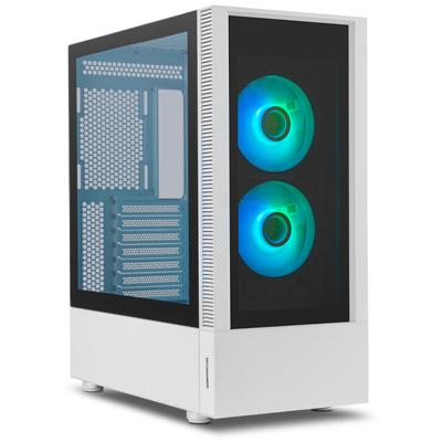 ATX Semi-toren doos Nox-Xtreme Hummer Nemesis Wit - thumbnail