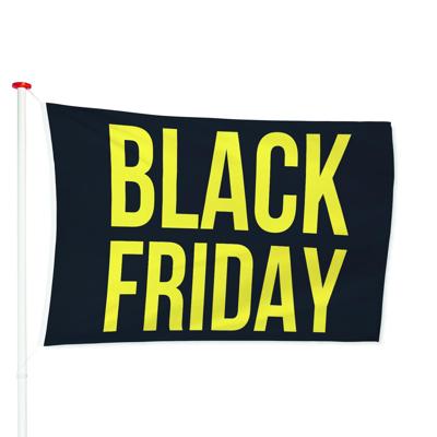 Black Friday Vlag Black Friday Vlag