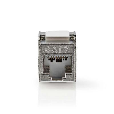 Nedis Keystone | CAT7 | RJ45 Female | S/FTP | Metaal | Doos - CCGB89740ME Nedis Keystone | CAT7 | RJ45 Female | S/FTP | Metaal | Doos - CCGB89740ME