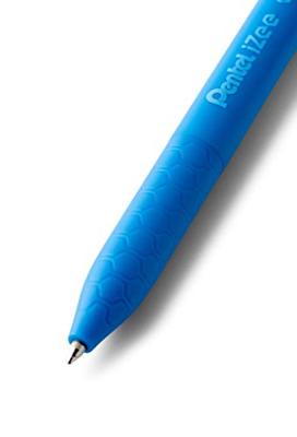 Balpen Pentel BX470 iZee medium lichtblauw Balpen Pentel BX470 iZee medium lichtblauw