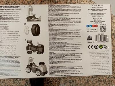 Driewieler Moltó Vrachtwagen Roze (30 x 60 x 43 cm)