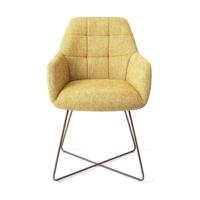 Jesper Home Noto eetkamerstoel Bumble Bee cross rose - thumbnail