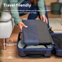 Trust Lisboa Laptophoes van 16 inch Laptop sleeve Blauw - thumbnail