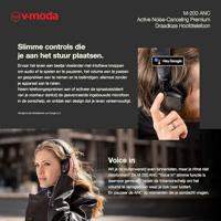 V-Moda M-200 ANC Bluetooth-koptelefoon - thumbnail