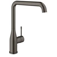 Keukenkraan GROHE Essence Mengkraan met Hoge Uitloop Hard Graphite Geborsteld - thumbnail