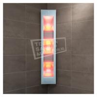 Sunshower Combi White UV en Infrarood Opbouwapparaat 29x144x22.8 cm Aluminium Wit - thumbnail