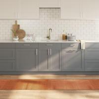 Vloerkleed rechthoekig 60x400 cm bamboe bruin - thumbnail