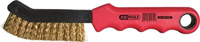 KS Tools 201.2322 Messing draad-remklauw-draadborstel 2 rijen KS Tools 201.2322 Messing draad-remklauw-draadborstel 2 rijen