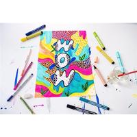 STABILO pen 68 max viltstift met dikke beitelpunt apricot - thumbnail