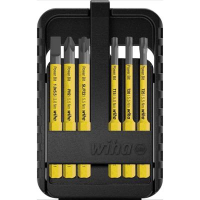 Wiha Bitset slimBit electric TORX® 7-delig incl. slimBit-box - 43154 - 43154 Wiha Bitset slimBit electric TORX® 7-delig incl. slimBit-box - 43154 - 43154